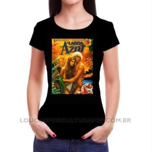 Camiseta Feminina Baby Look A Lagoa Azul