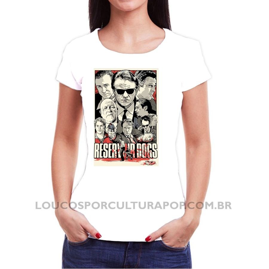 Camiseta Feminina Baby Look Cães de Aluguel - Imagem 2