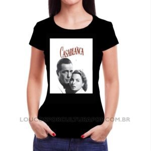 Camiseta Feminina Baby Look Casablanca
