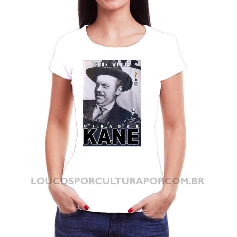 Camiseta Feminina Baby Look Cidadão Kane - Imagem 2