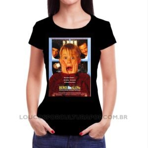 Camiseta Feminina Baby Look Esqueceram de Mim Capa