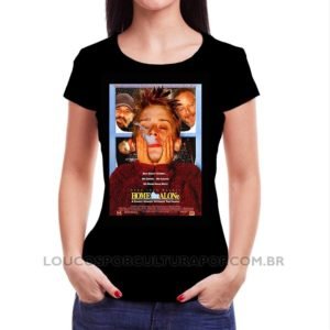 Camiseta Feminina Baby Look Esqueceram de Mim Capa Zueira