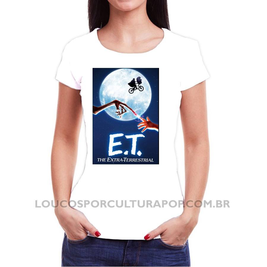 Camiseta Feminina Baby Look Et o Extraterrastre - Imagem 2