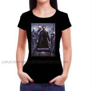 Camiseta Feminina Baby Look Matrix