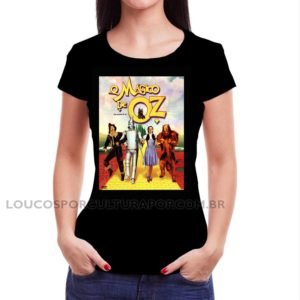Camiseta Feminina Baby Look O Mágico de Oz
