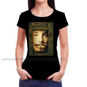 Camiseta Feminina Baby Look O Silêncio dos Inocentes
