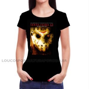 Camiseta Feminina Baby Look Sexta Feita 13