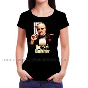 Camiseta Feminina Baby Look The God Father (O Poderoso Chefão)