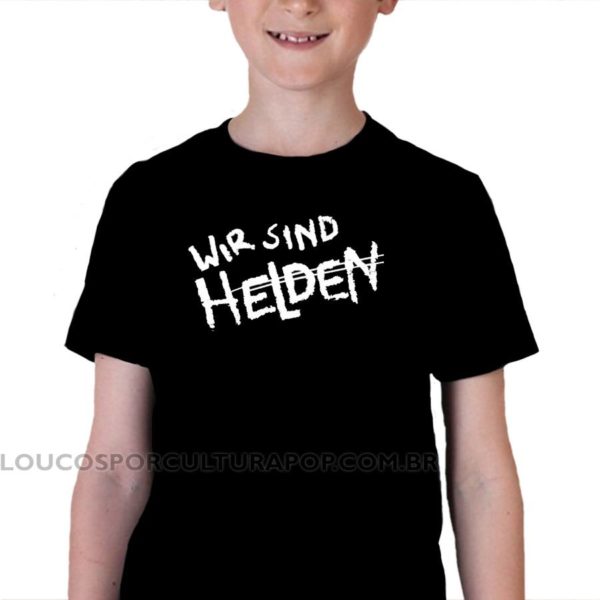 Camiseta Infantil Wir Sind Helden