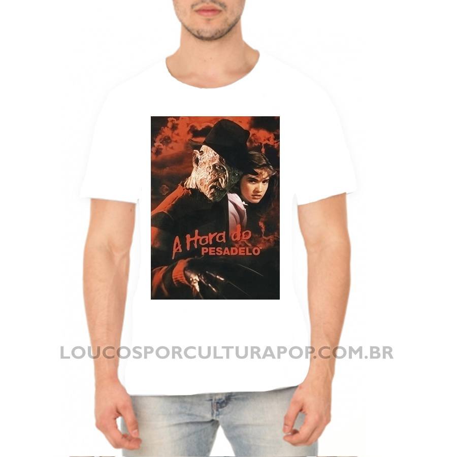 Camiseta Masculina A Hora do Pesadelo - Imagem 2