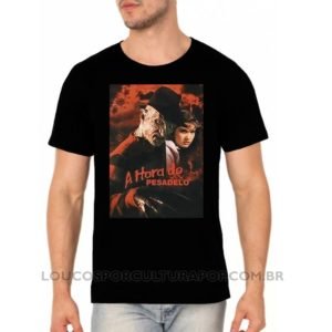 Camiseta Masculina A Hora do Pesadelo
