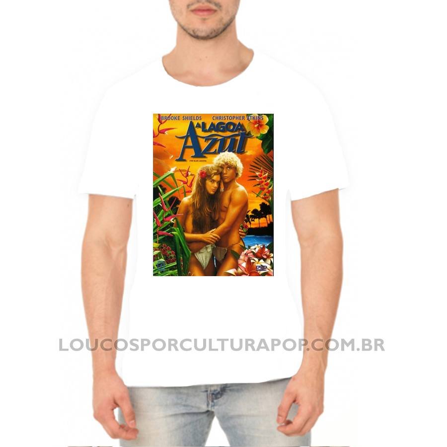 Camiseta Masculina A Lagoa Azul - Imagem 2