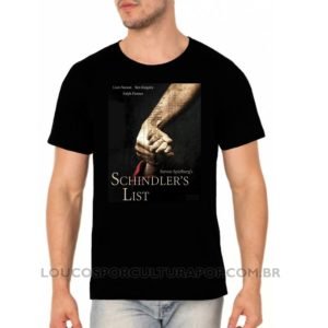 Camiseta Masculina A Lista de Schindler