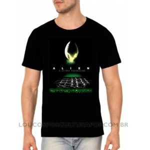 Camiseta Masculina Alien