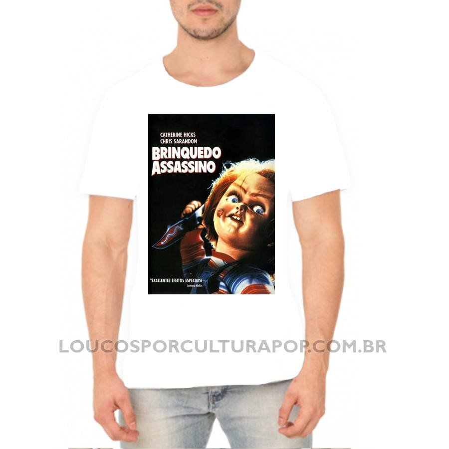Camiseta Masculina Briquerdo Assassino - Imagem 2