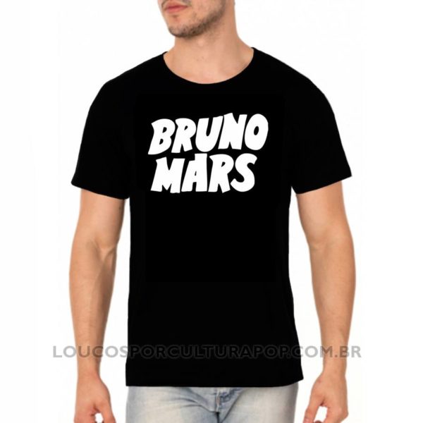 Camiseta Masculina Bruno Mars
