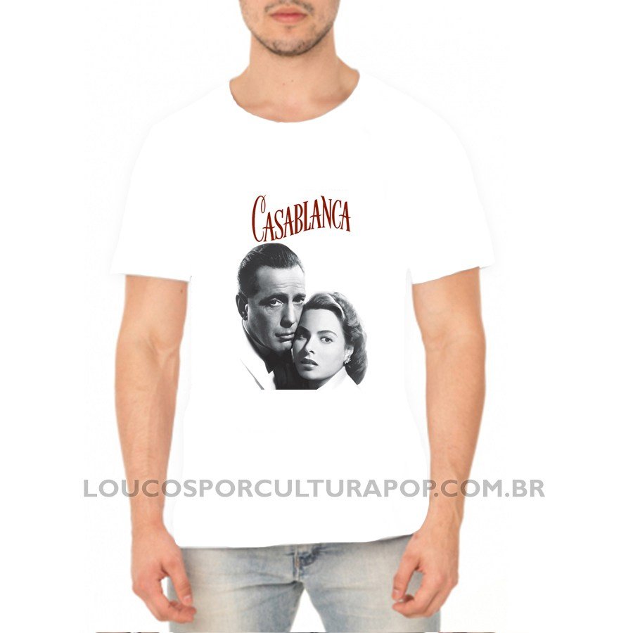 Camiseta Masculina Casablanca - Imagem 2