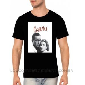 Camiseta Masculina Casablanca