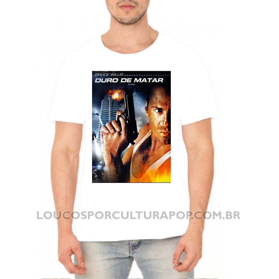 Camiseta Masculina Duro de Matar - Imagem 2