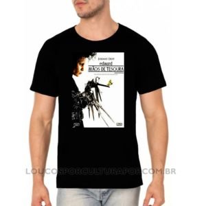 Camiseta Masculina Edward Maos de Tesoura