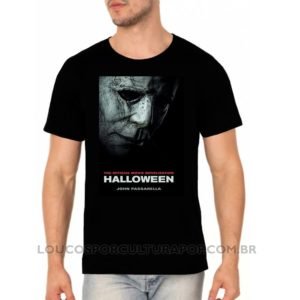 Camiseta Masculina Halloween Capa