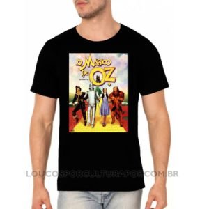 Camiseta Masculina O Magico de Oz