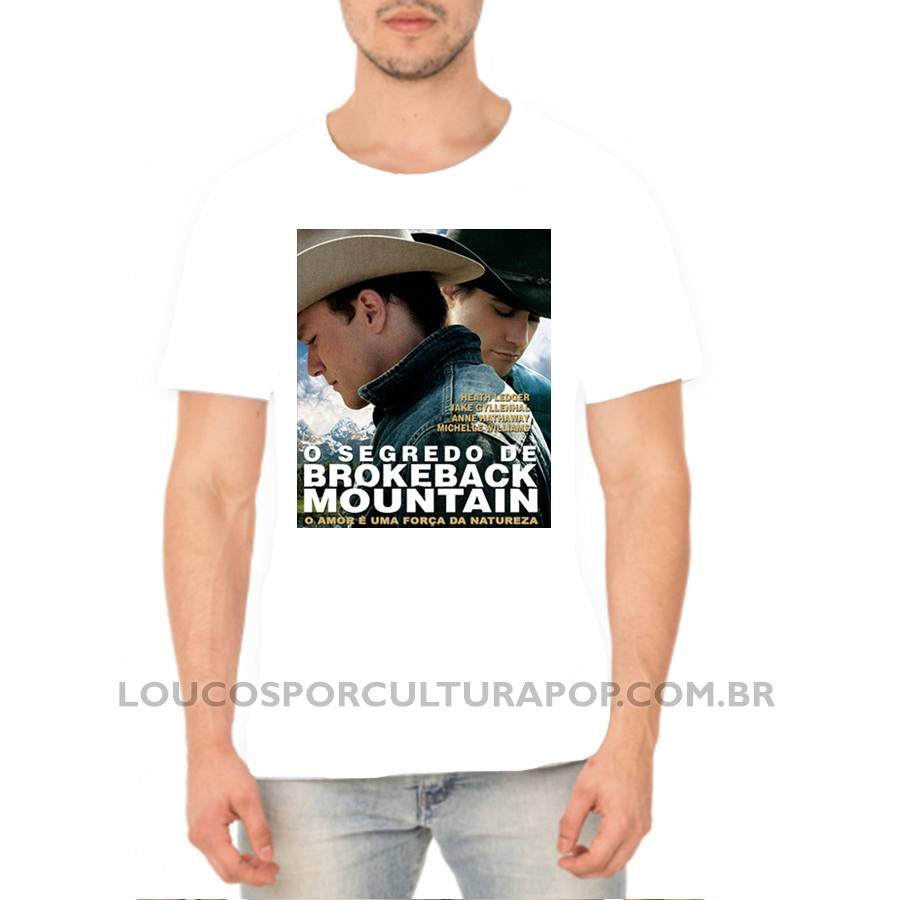 Camiseta Masculina O Segredo de Brokeback Mountain - Imagem 2