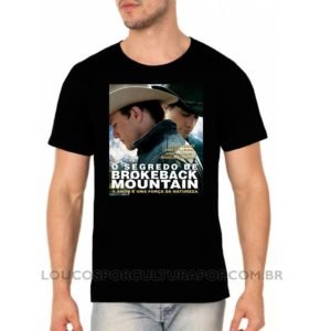 Camiseta Masculina O Segredo de Brokeback Mountain