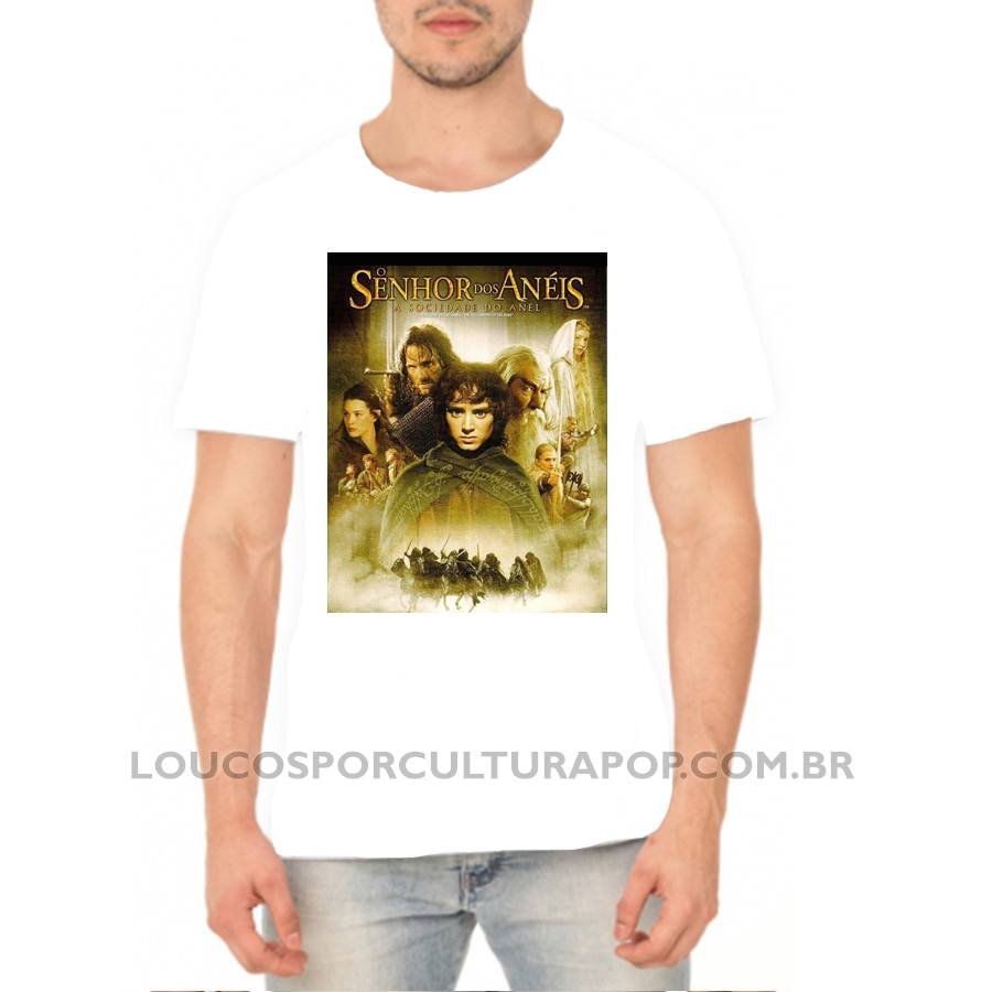 Camiseta Masculina O Senhor dos Anéis - Imagem 2