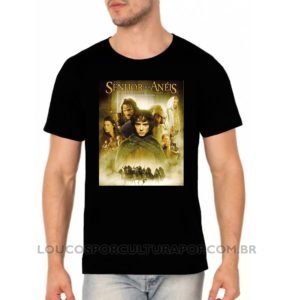 Camiseta Masculina O Senhor dos Anéis
