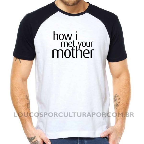 Camiseta Masculina Raglan How I Met Your Mother