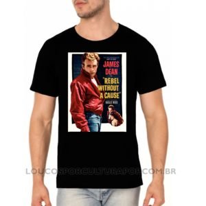 Camiseta Masculina Rebelde Sem Causa