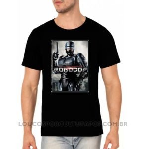 Camiseta Masculina Robcop
