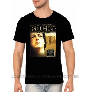 Camiseta Masculina Rocky o Lutador